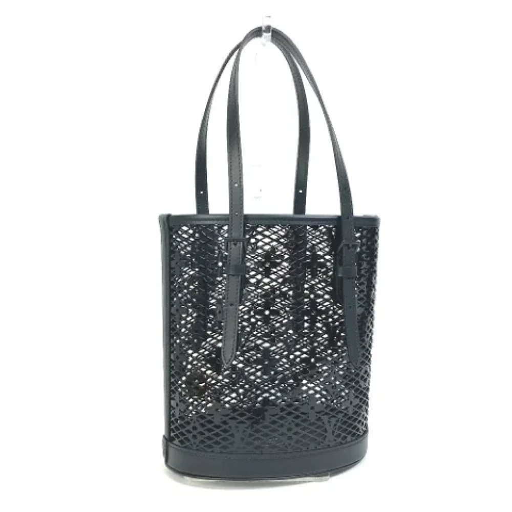 Louis Vuitton Vintage Pre-owned Plastic louis-vuitton-bags Black Dames