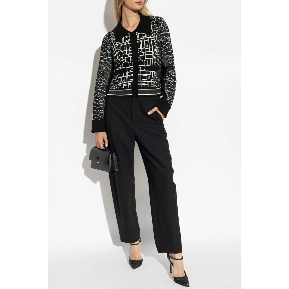 Diane Von Furstenberg Knoopvest Black Dames