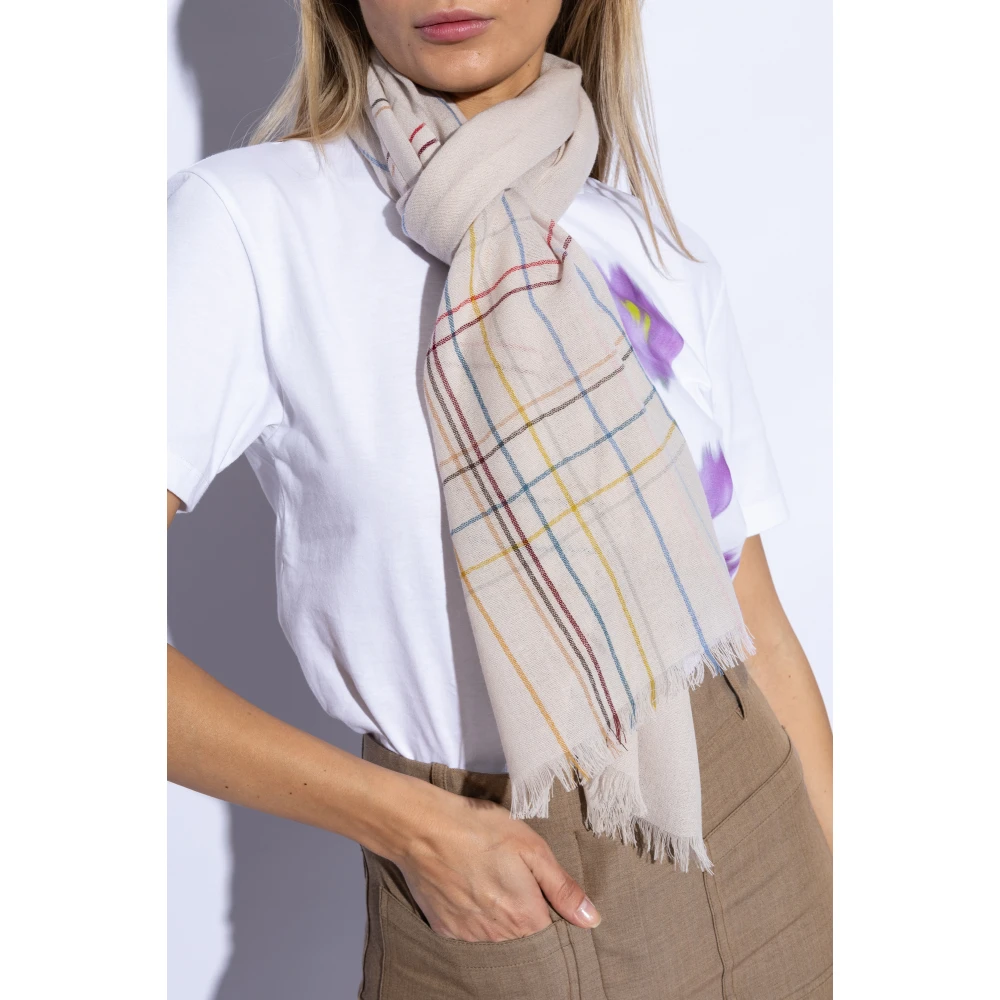 Paul Smith Wollen sjaal Beige Dames