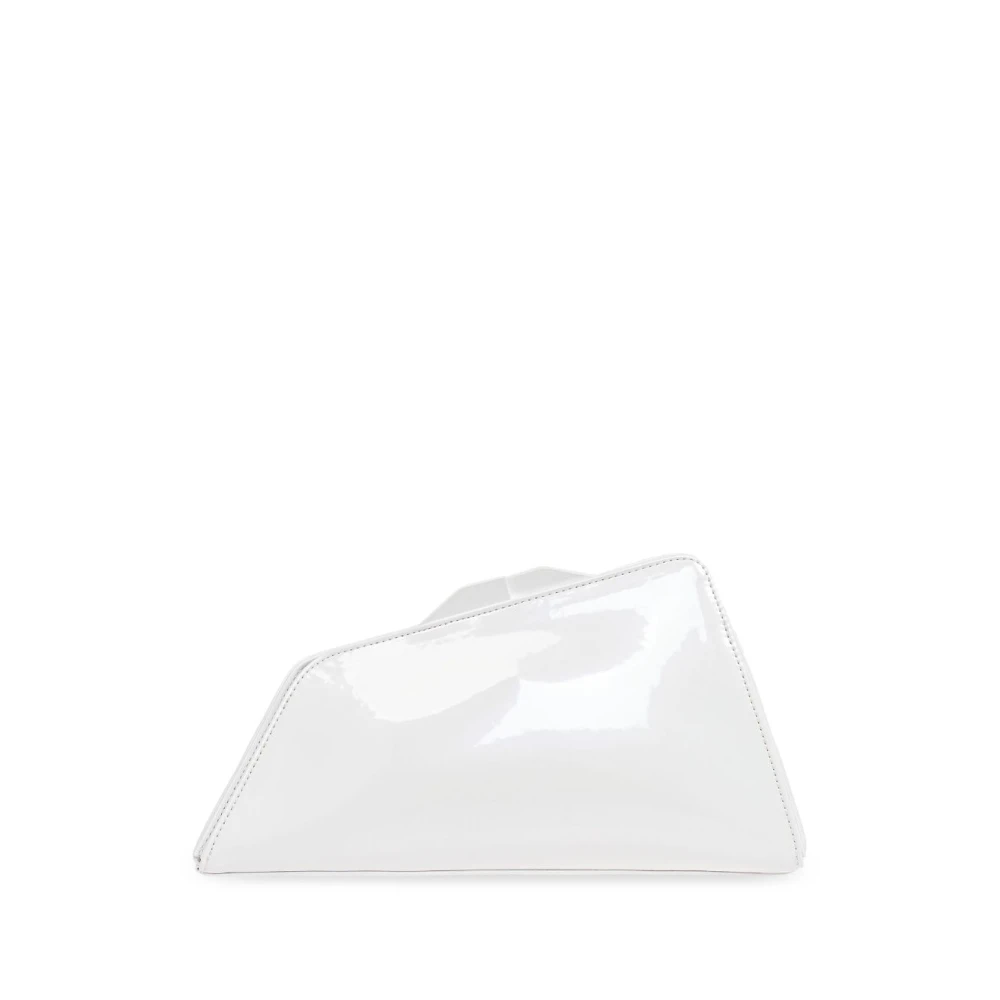 The Attico Witte Clutches voor Vrouwen Aw24 White Dames
