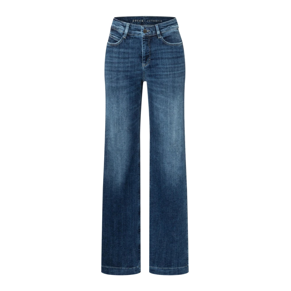 MAC Breda Jeans Blue Wash Blue, Dam