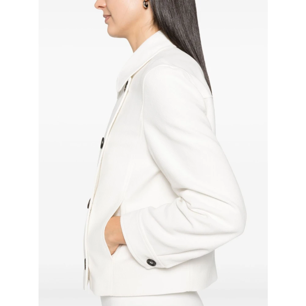 BRUNELLO CUCINELLI Witte Jas Damesjas & Jas White Dames