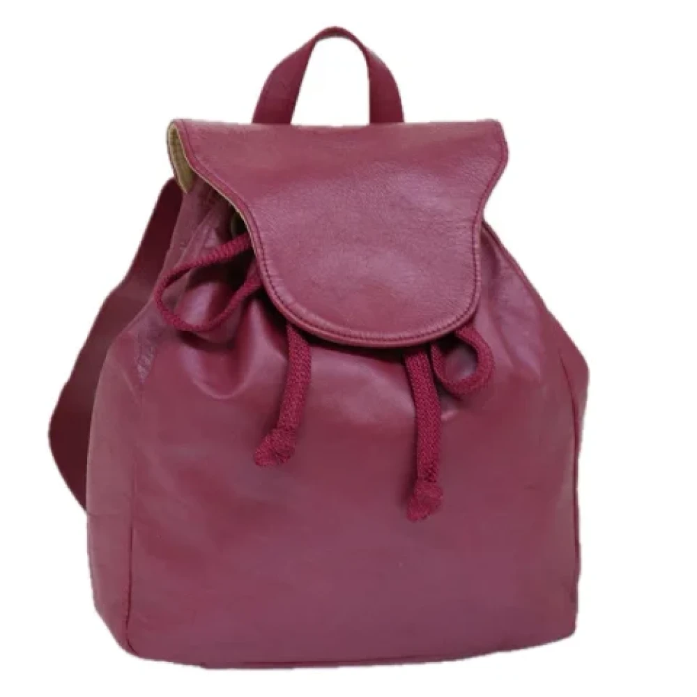 Bally Pre-owned Leather backpacks Pink Dames