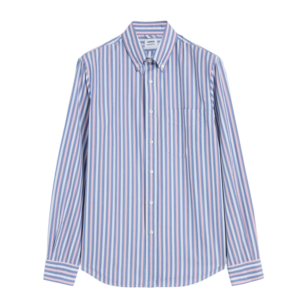 Aspesi Men's Blue Shirts - Casual Shirts - M - Shirts