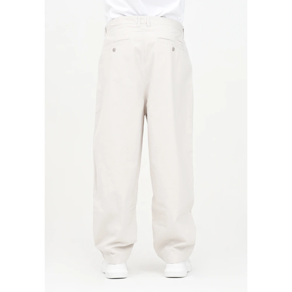 Calvin Klein Jeans Beige Baggy Urban Jeans Beige Heren