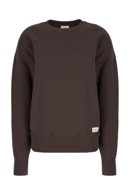 Logo Patch Fleece Sweatshirt