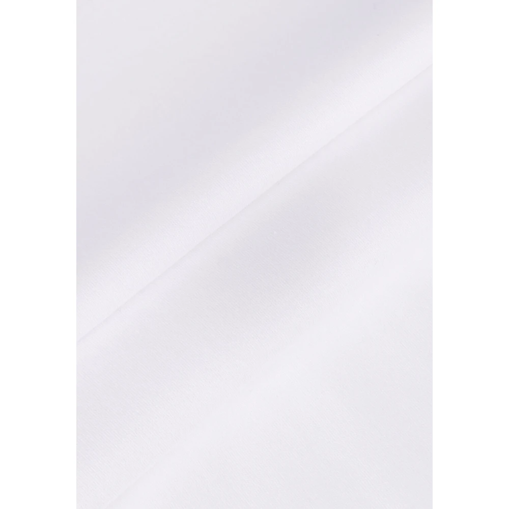 Summum Woman Klassieke Katoenen Tee Korte Mouw Top White Dames