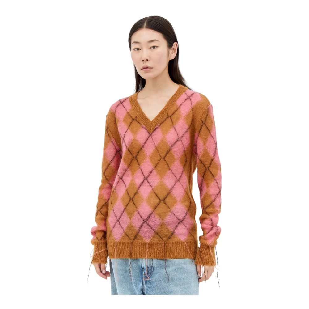 Knitwear > V-neck Knitwear - - Marni - Modalova
