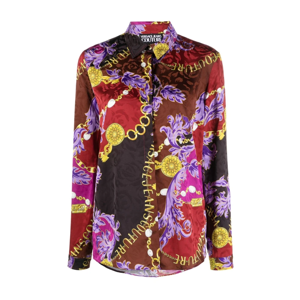 Versace Jeans Couture Stijlvolle Shirts voor Mannen Multicolor Dames
