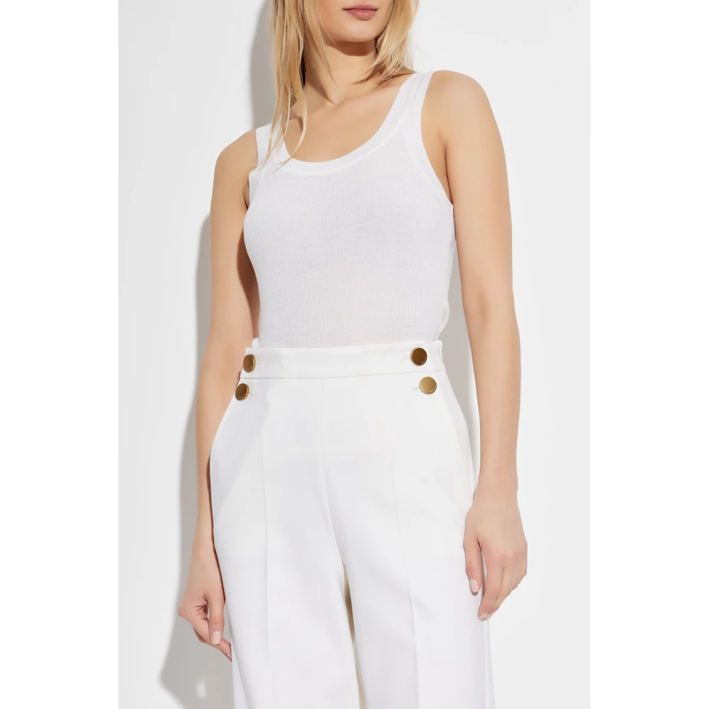 Max Mara Top Eliadi Beige Dames