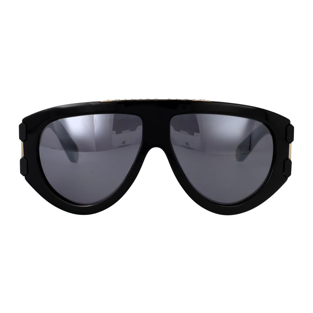 Philipp Plein Black Sunglasses, Male, 60 Mm, Eagle Sunglasses