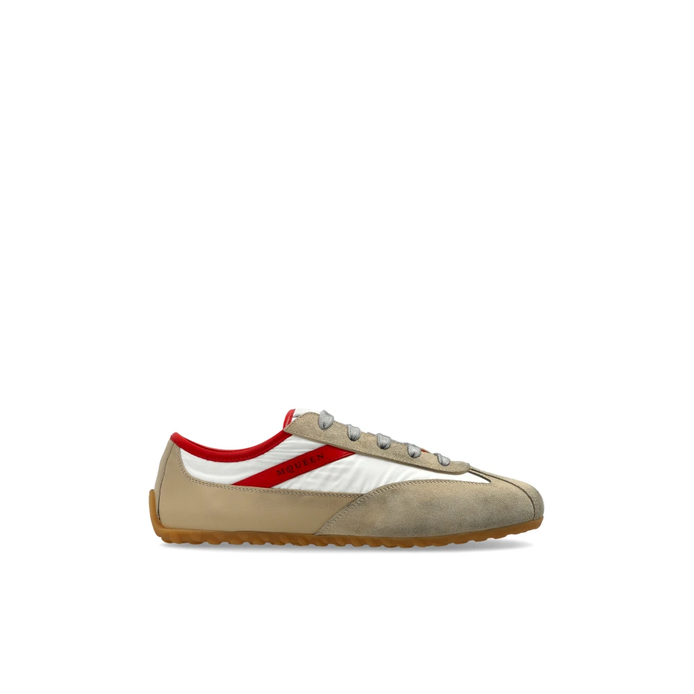 Alexander McQueen Boxe Sneaker Dames Schoenen Beige