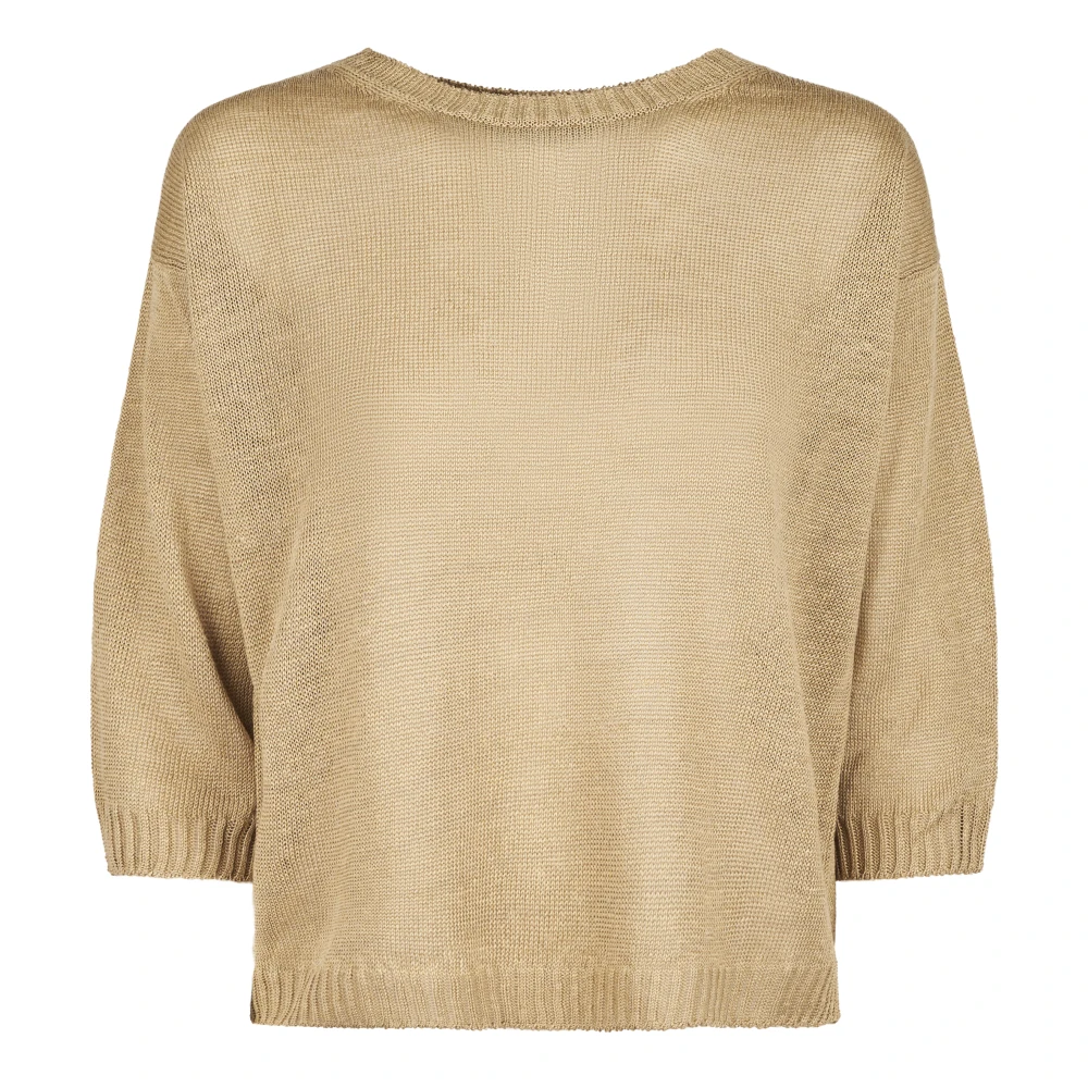 Max Mara Women's Brown Maglia-Canottiera-Top