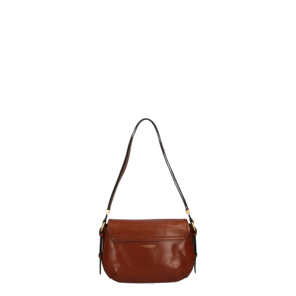 The Bridge Bruine Leren Tas Brown Dames
