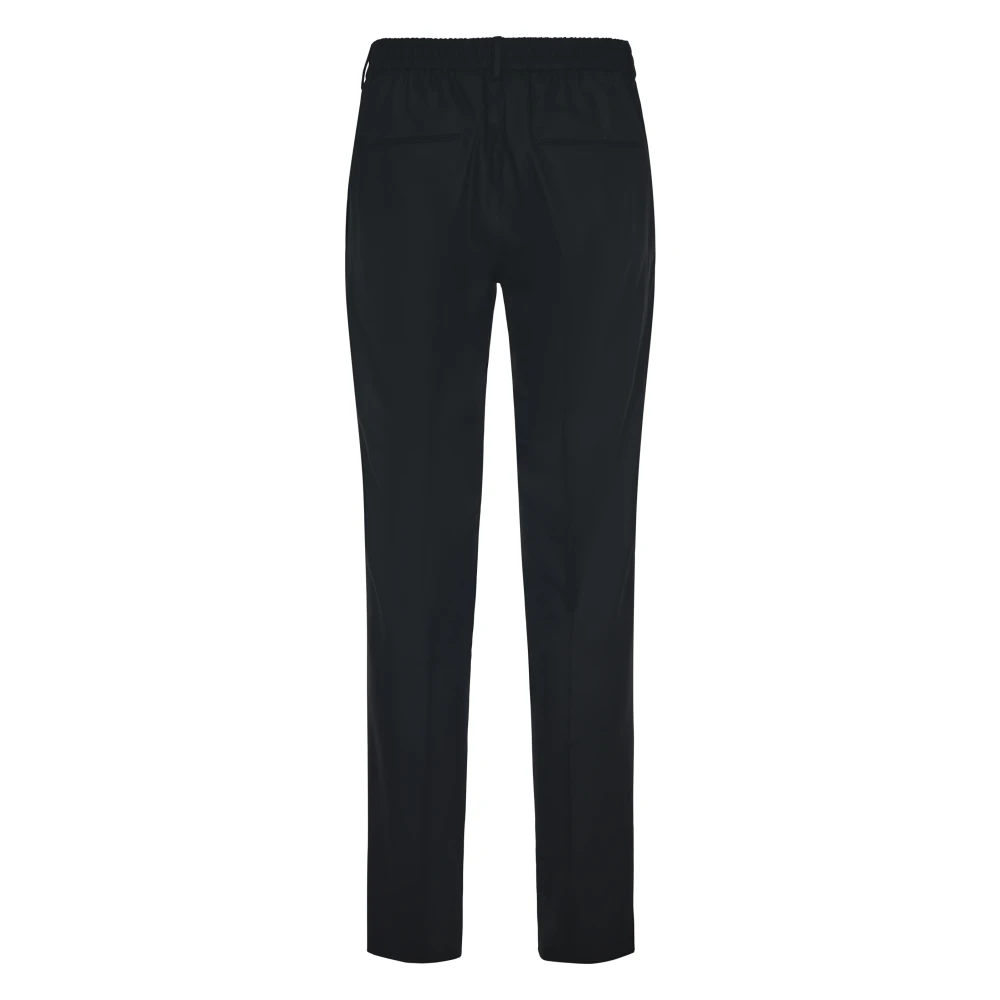 Tagliatore Broek Black Heren