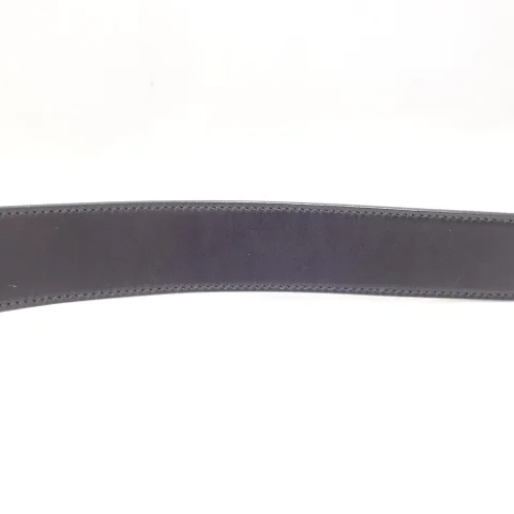Gucci Vintage Pre-owned Leather belts Black Heren