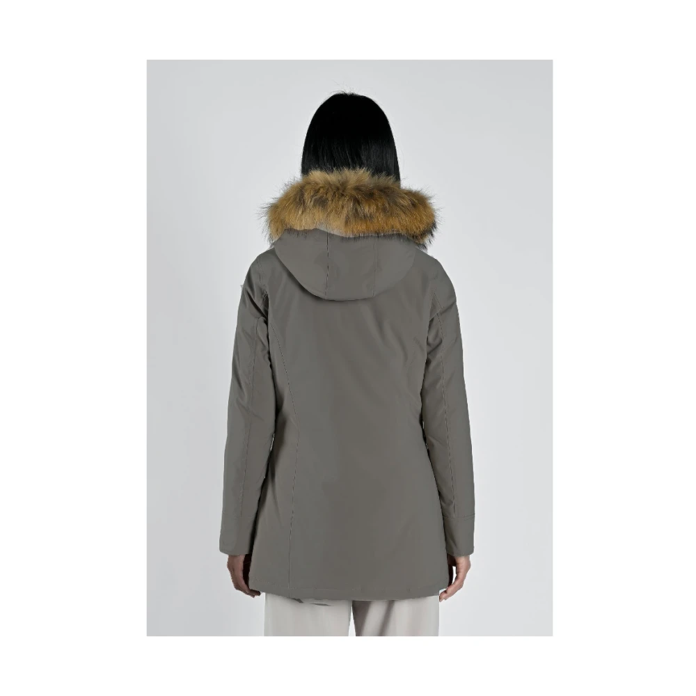 Canadian Classics Bruine Bontjas Afneembare Voering Brown Dames
