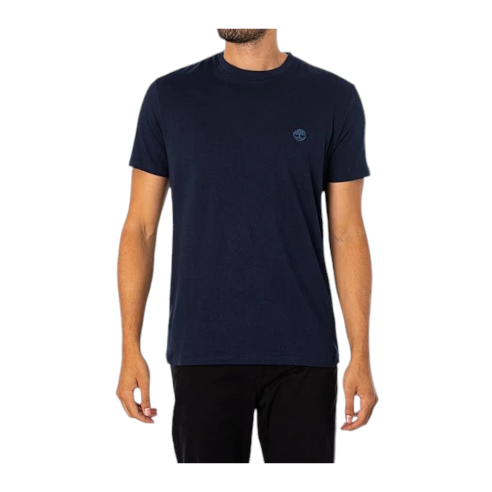 Timberland Korte Mouw Heren T-Shirt Dunstan River Model Blue Heren