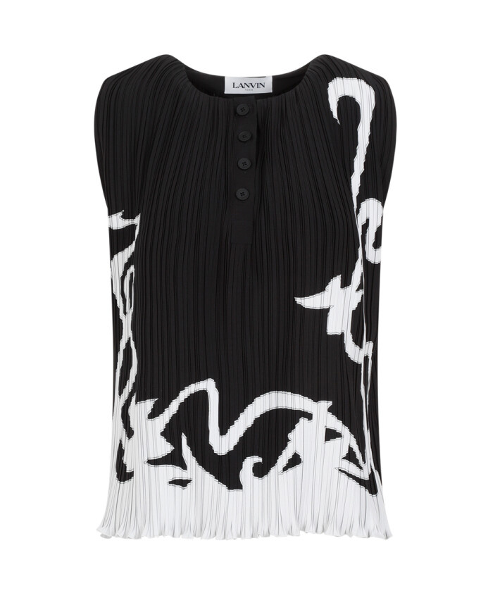 haut-plisse-noir-sans-manches