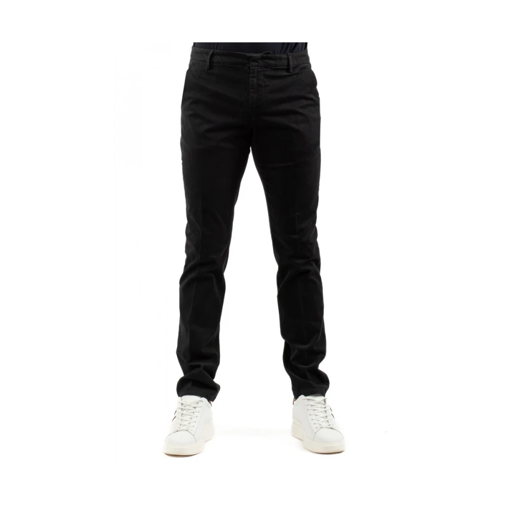 Dondup Heren Casual Broek Black Heren