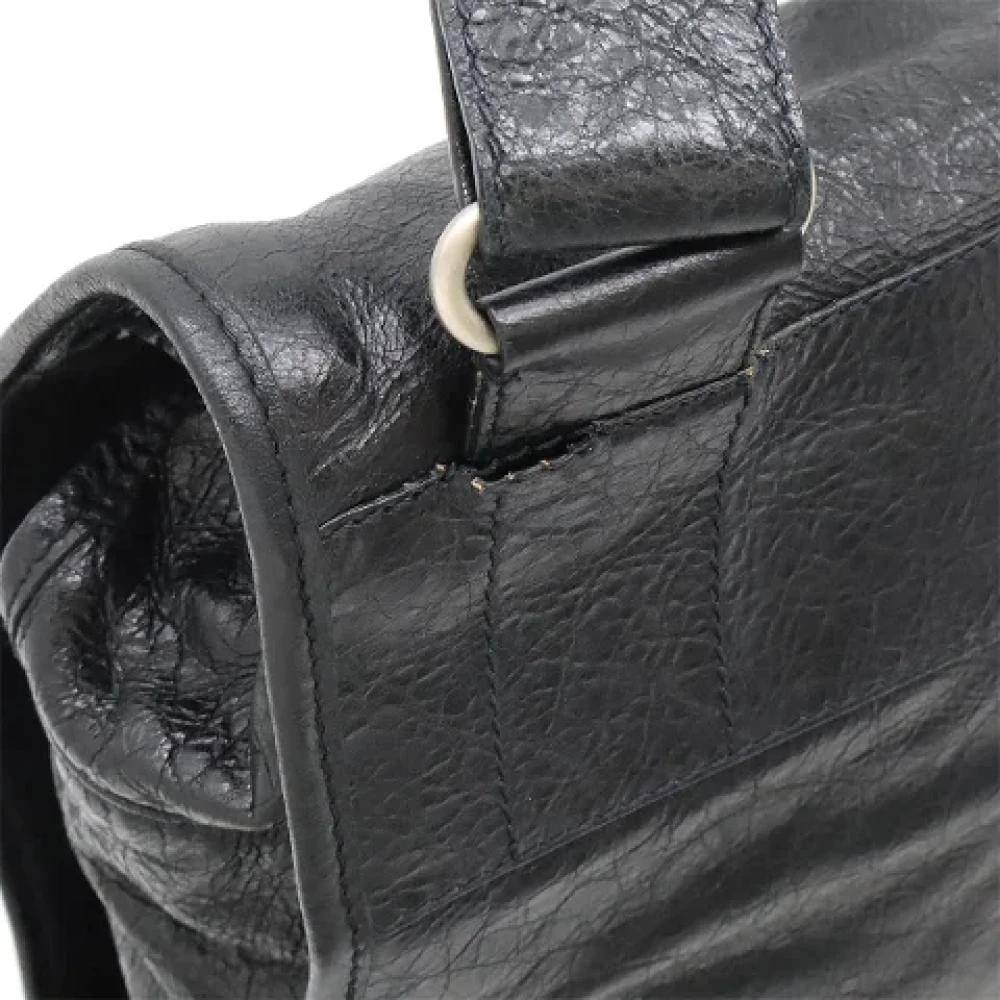 Balenciaga Vintage Pre-owned Leather balenciaga-bags Black Dames
