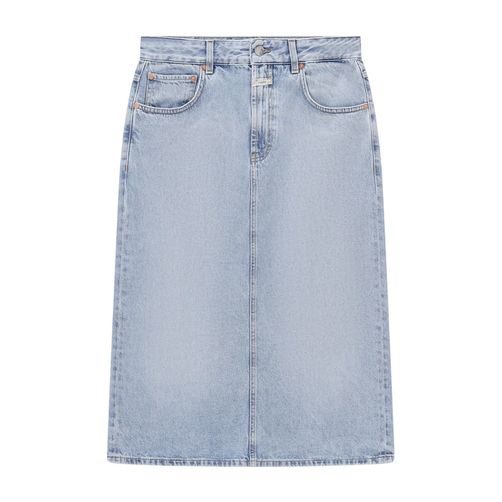 Closed Women's Blue Denim Skirt With Zip - Denim Skirts - W29 - Skirts