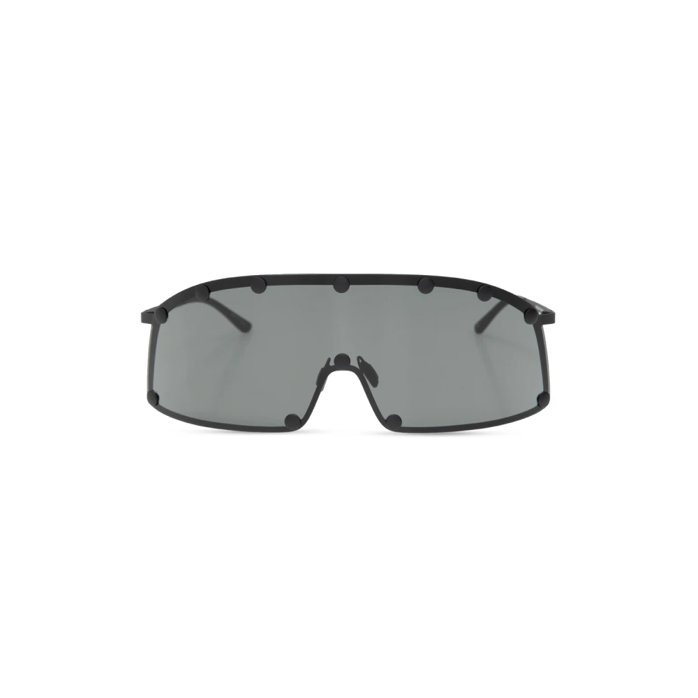 Rick Owens Men's Black Shielding Sunglasses