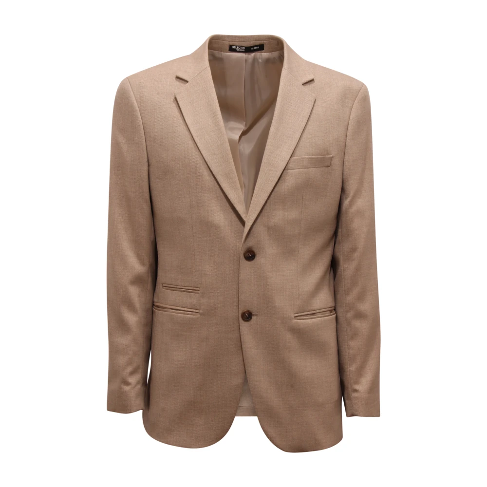 Selected Homme Men's Beige Blazers, L, Slhslim-Neil Blz