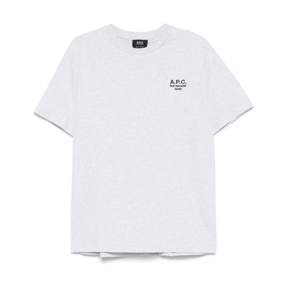 A.p.c. Men's Gray T-Shirts, Xl, T-Shirt