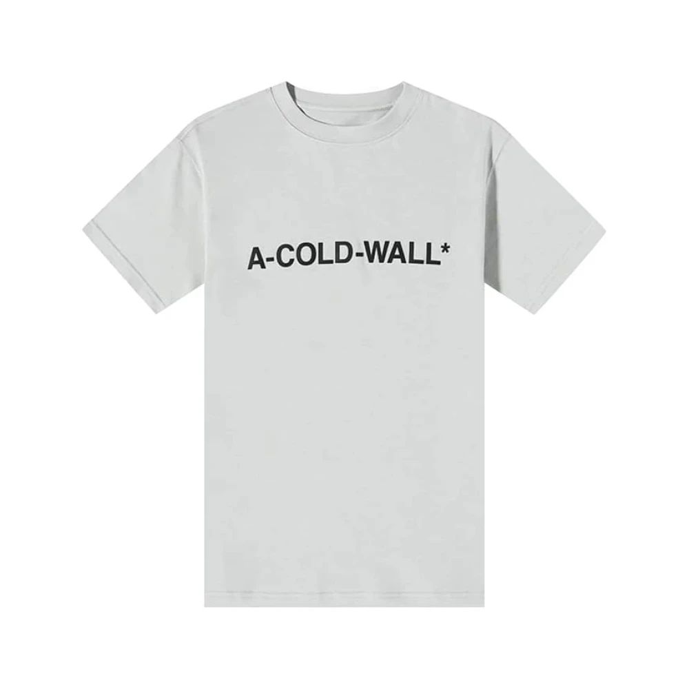 A-Cold-Wall Essential Logo T-Shirt Licht Grijs Gray Heren