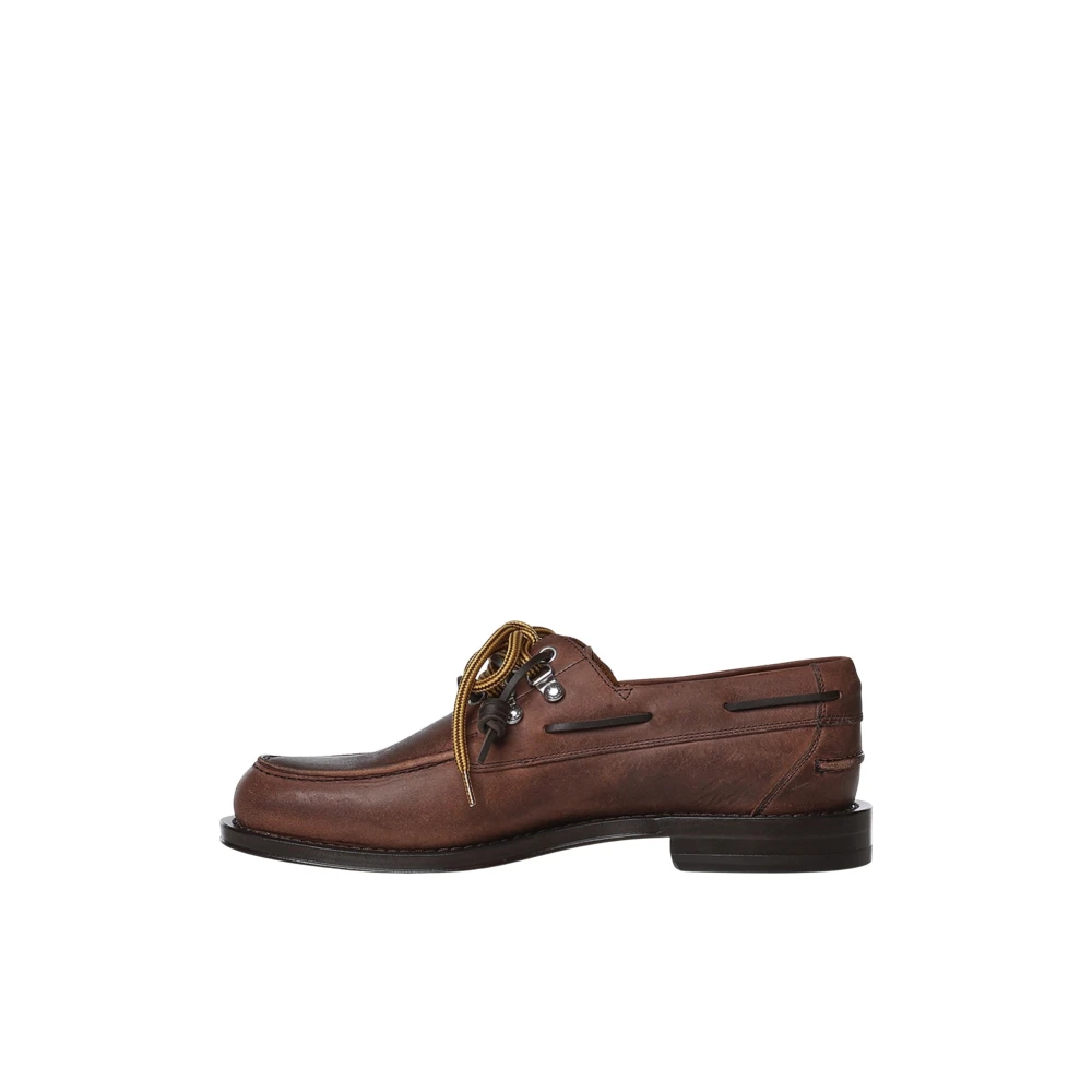 Dsquared2 Sailor Shoes - Male - Boat Shoes - Brown - 8 Uk - Shoes