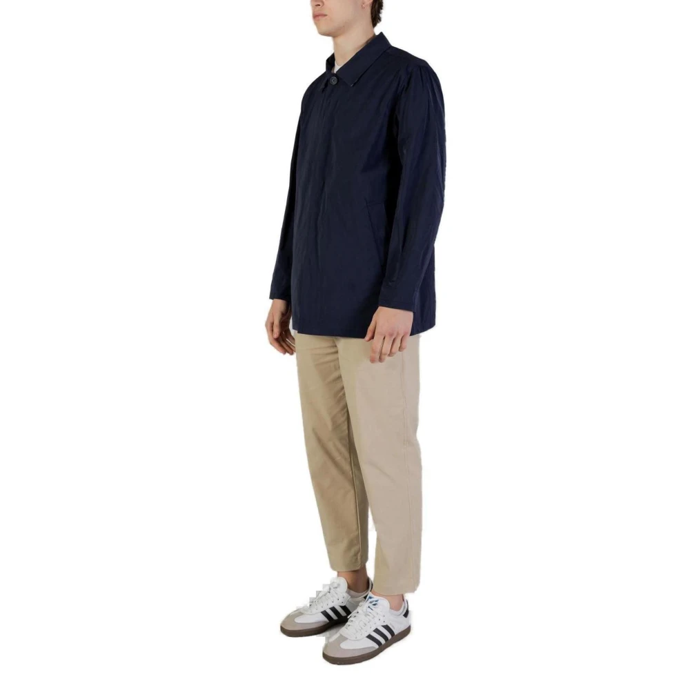 Aquascutum Lente Zomer Heren Parka Blue Heren