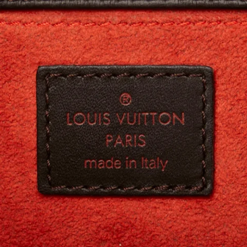Louis Vuitton Vintage Pre-owned Leather handbags Brown Dames
