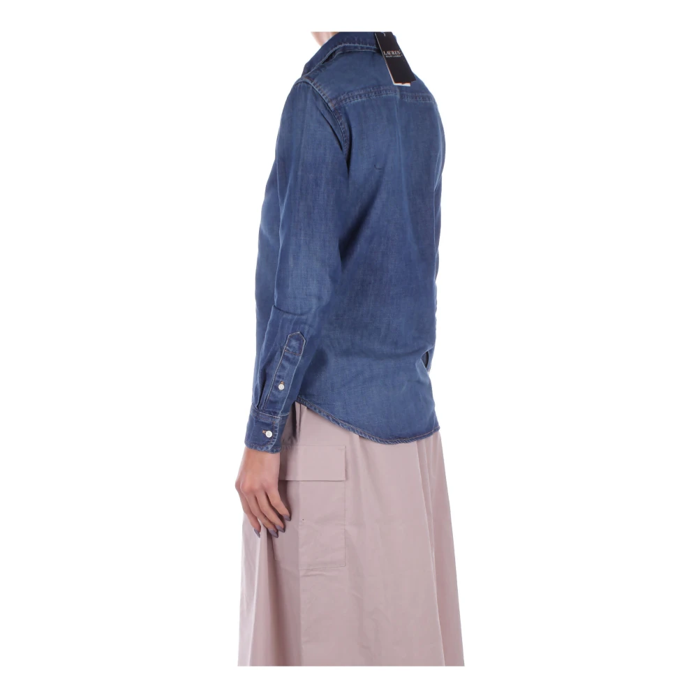 Ralph Lauren Overhemden Blue Dames