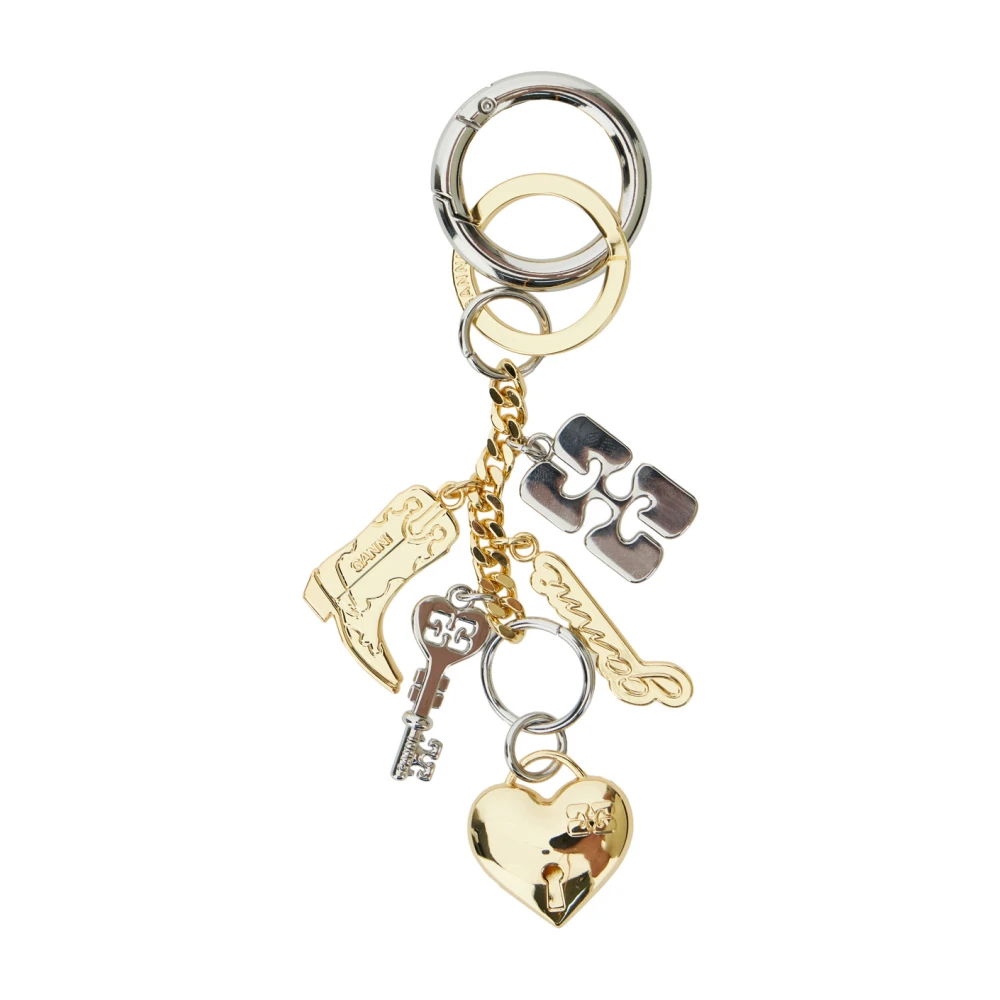 Accessories > Keyrings - - Ganni - Modalova