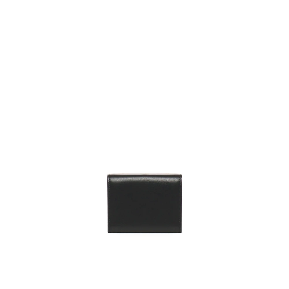 Salvatore Ferragamo Zwarte Portemonnees voor Mannen Black Dames