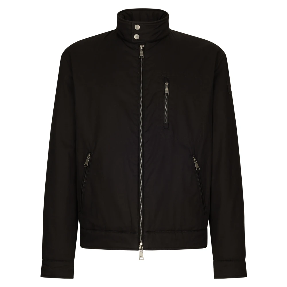 Add Bomber IN Katoen Twill Hydro Black Heren