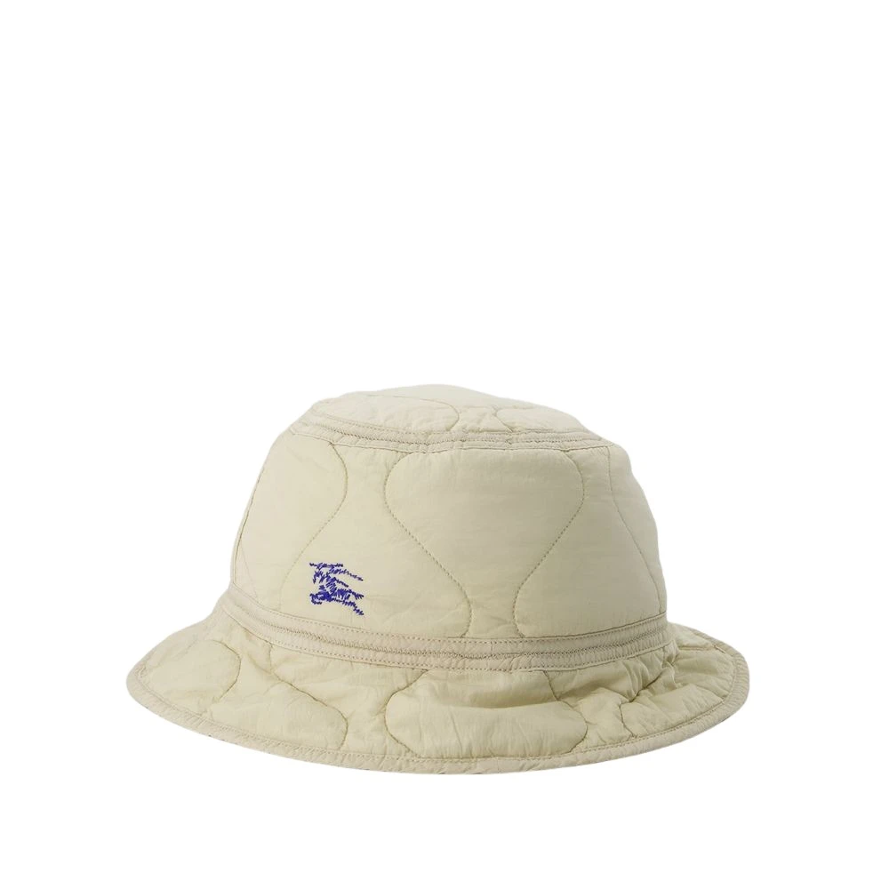 Burberry Unisex Beige Quilted Bucket Hat - Accessories - M - Accessories