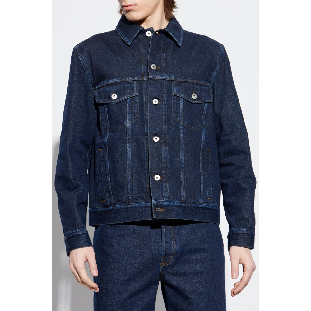 Burberry Denim jas Blue Heren