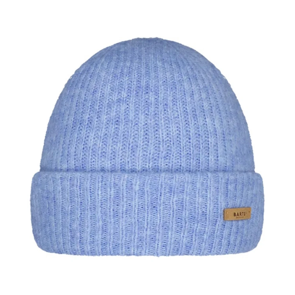 Barts Zachte Geribbelde Beanie Muts Blue Dames
