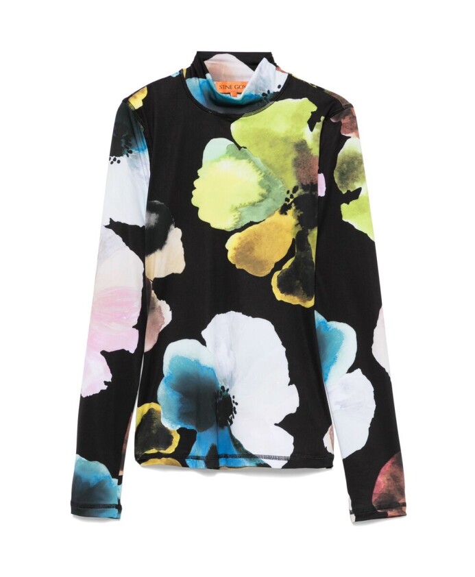black-floral-print-long-sleeve-sweater