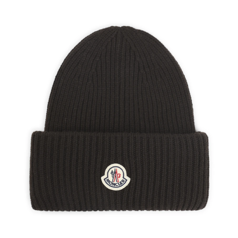 Moncler Men's Brown Stylish Winter Hat For
