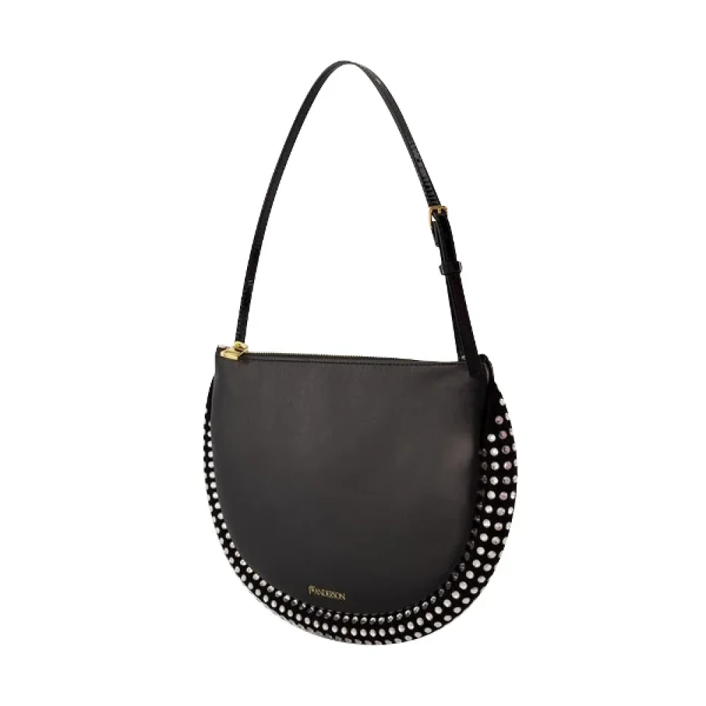 JW Anderson Leather shoulder-bags Black Dames