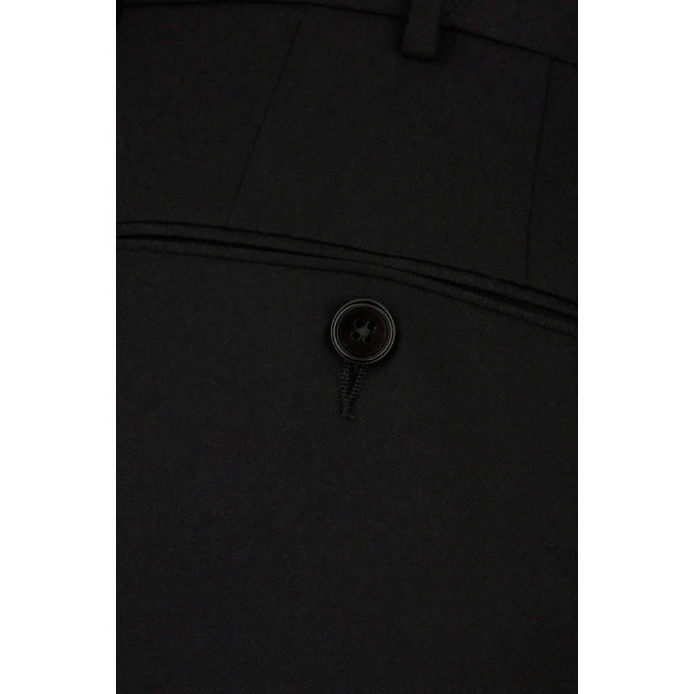 Ermenegildo Zegna Stijlvolle Herenbroek Black Heren