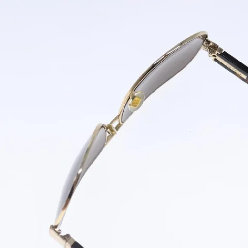 Gucci Vintage Pre-owned Metal sunglasses Brown Heren