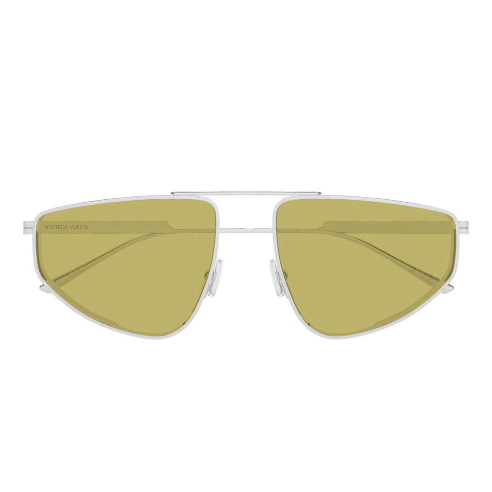 Bottega Veneta Unisex Gray Classic Aviator Sunglasses - Sunglasses - 59 Mm - Accessories
