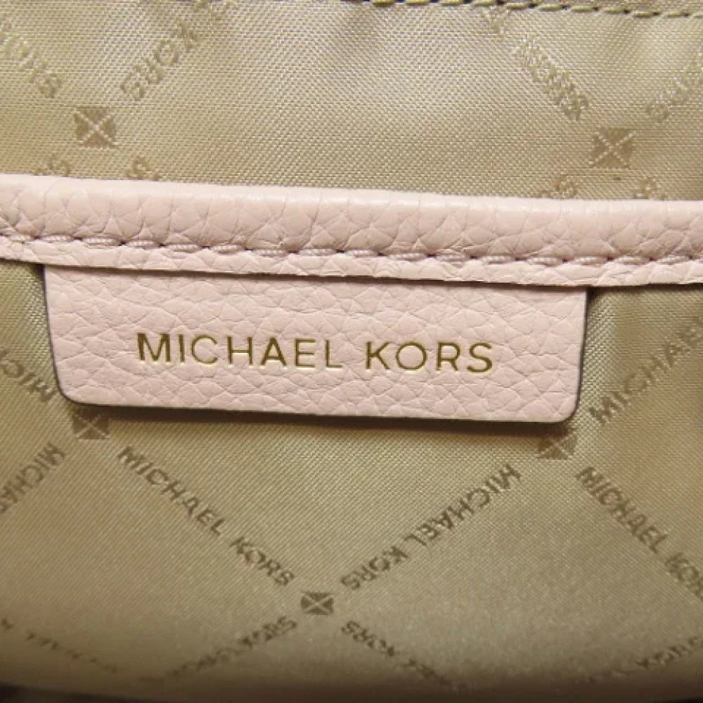 Michael Kors Pre-owned Leather backpacks Pink Dames
