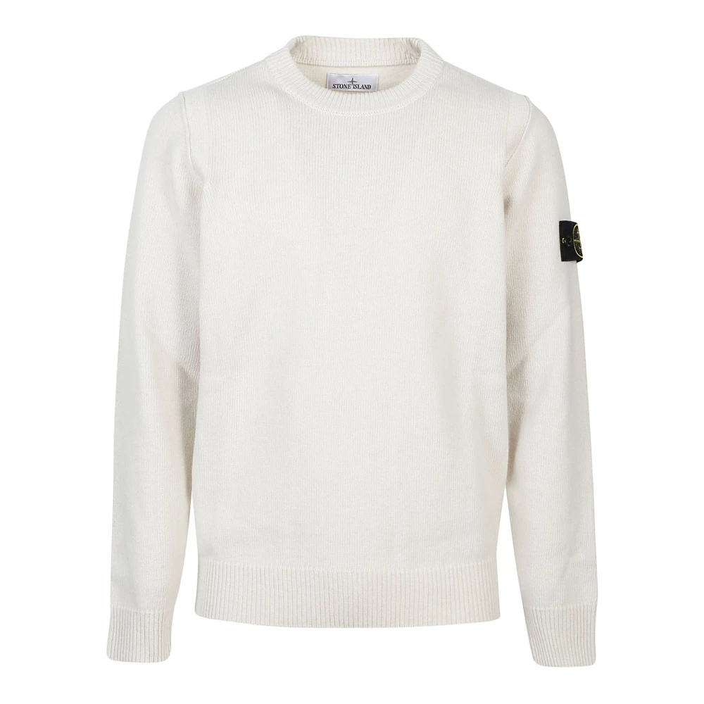 Stone Island Gips Sweater White Heren