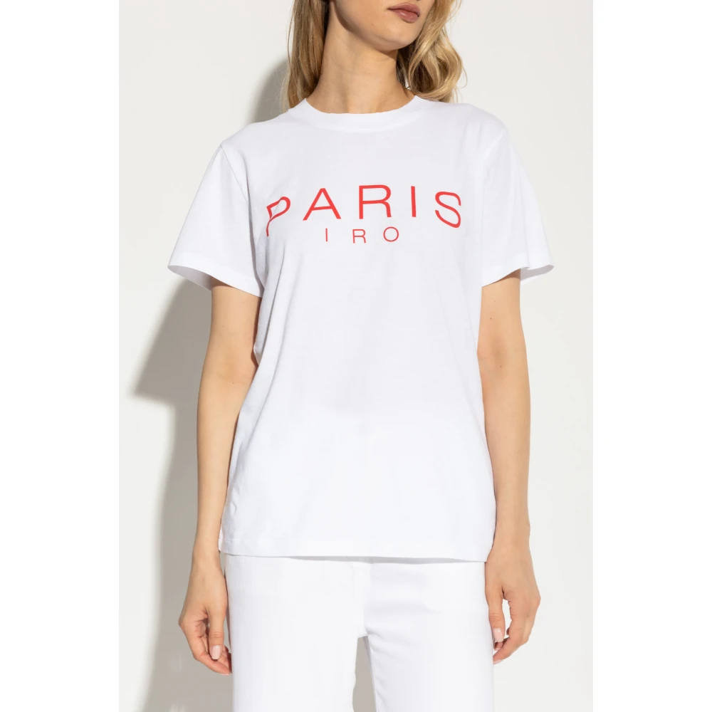 IRO T-shirt 'Izoe' White Dames