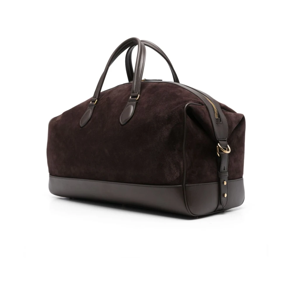 Bally Koffiebruine Schoudertas met Toprits Brown Heren